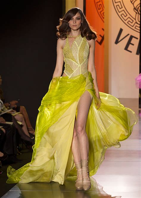 versace hotel ritz abito giallo|atelier versace dresses.